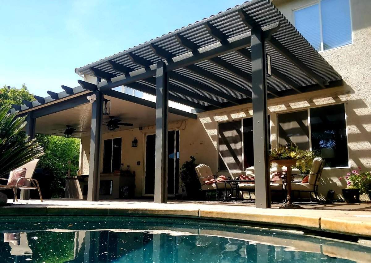 Aluminum Combination Patio Covers | West Coast Awnings