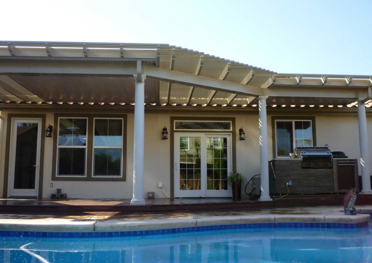 Versatile Combo Patio Covers for Customized Outdoor Comfort West