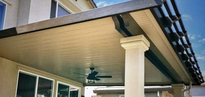 Featured Solid Patio Cover From West Coast Awnings